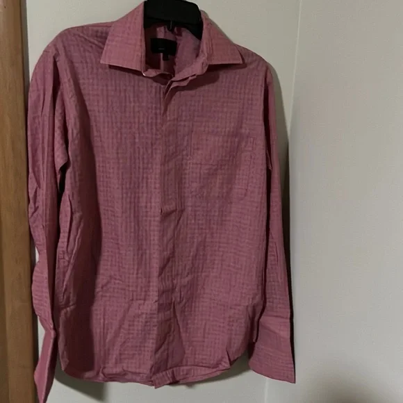 fubu dress shirts ✅ NWOT FUBU “The Collection” Long Sleeve Hidden Button Down Collared Dress  Shirt